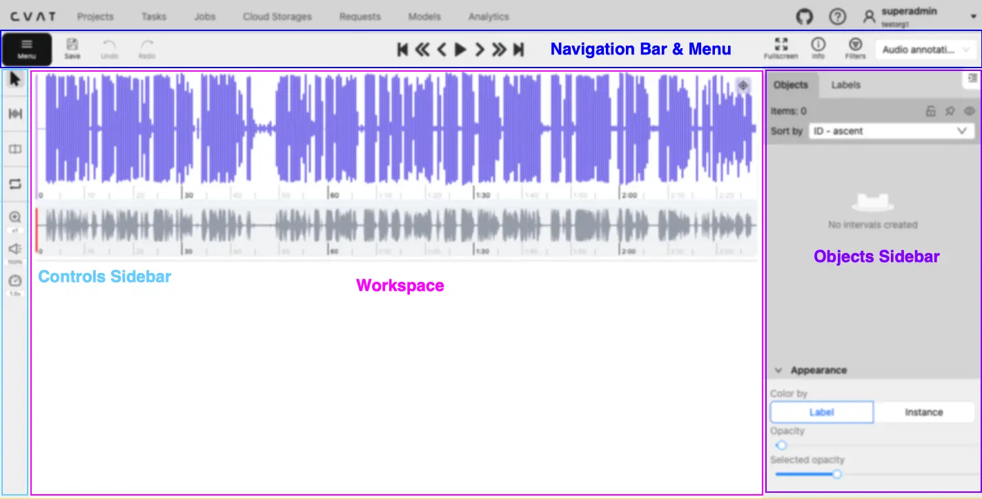 CVAT Audio Interfaces