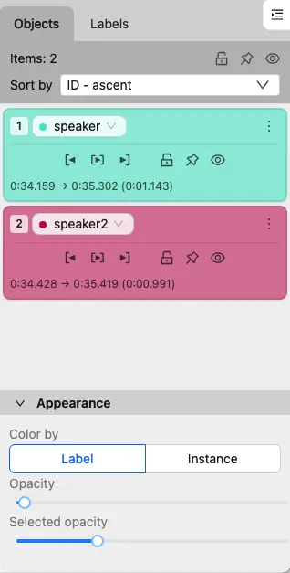 Right Panel Objects