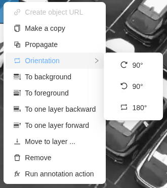 Change orientation