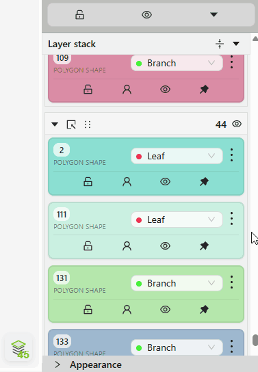 Moving an object using drag and drop