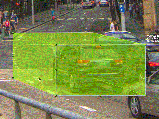 Example of editing cuboid faces
