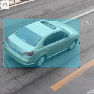 Example of an annotation with &ldquo;Rectangle&rdquo; shape
