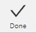 Done icon